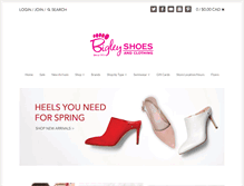 Tablet Screenshot of bigleyshoes.com